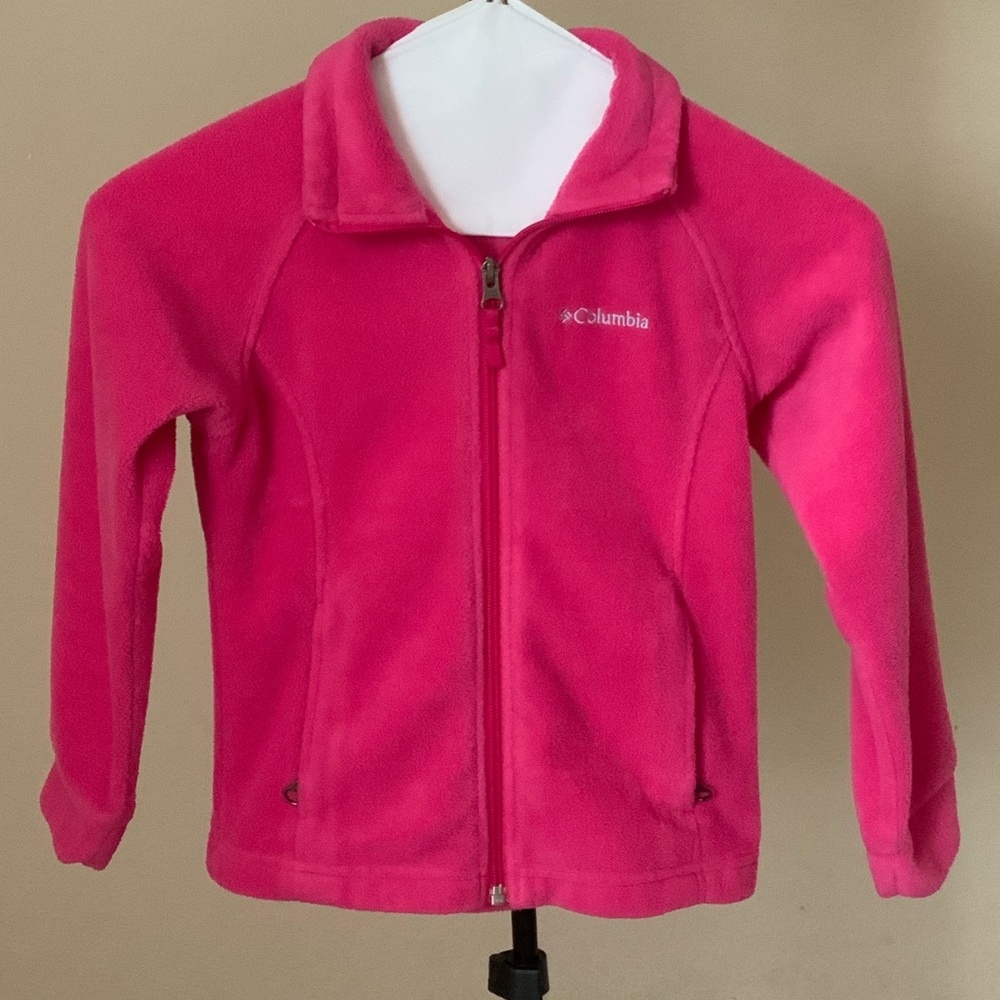 Columbia Bright Pink Fleece Jacket
